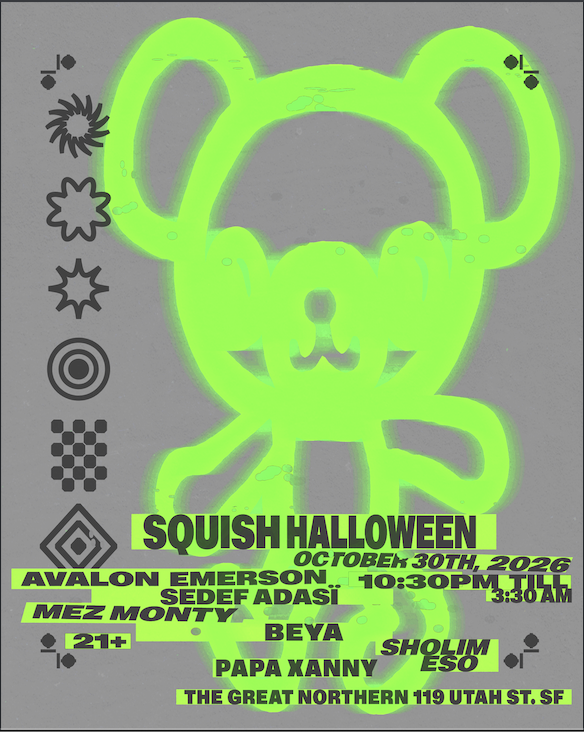 Artwork for SQUISH: HALLOWEEN → Avalon Emerson + Sedef Adasï