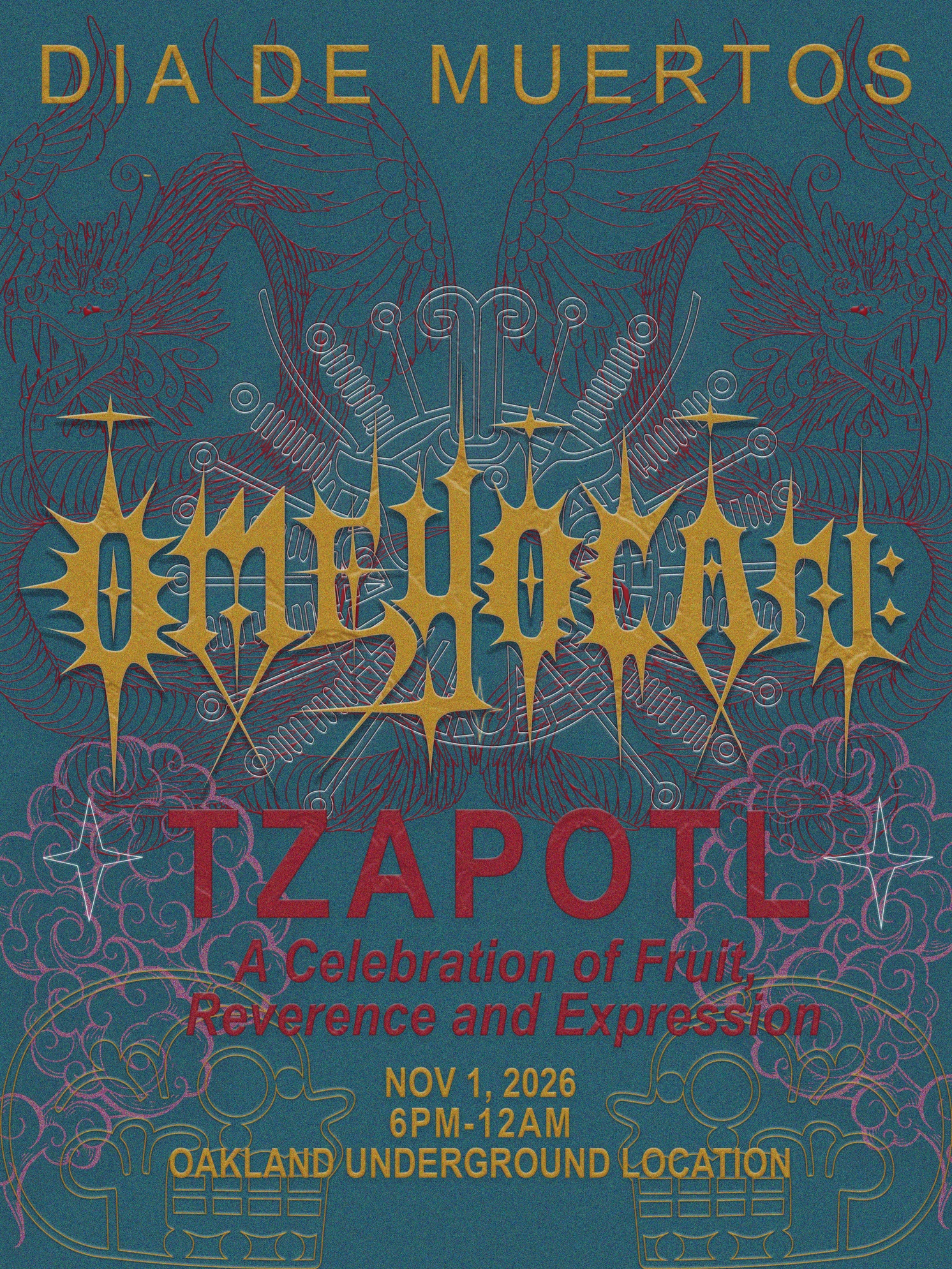 Artwork for ŌMEYŌCĀN: TZAPOTL, A celebration of Fruits, Reverence and Expression