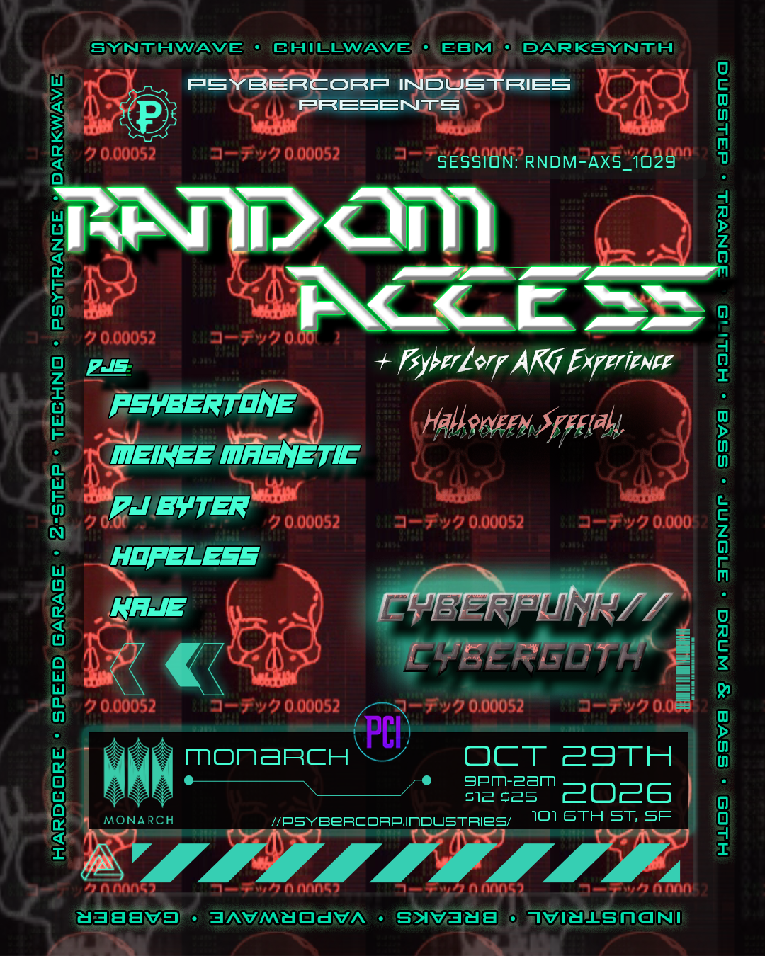 Artwork for Random Access: RNDM-AXS _ 1029 - 'Halloween Special